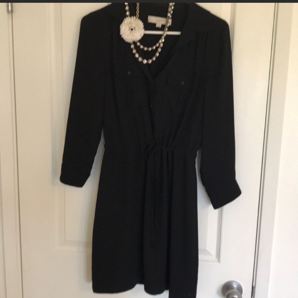 Black Shift Dress